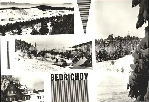 AK / Ansichtskarte Bedrichov Panorama Ortsansicht Kat. Friedrichswald Isergebirge