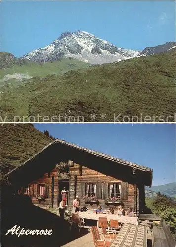 AK / Ansichtskarte Alpenrosenhuette Ahornspitze 
