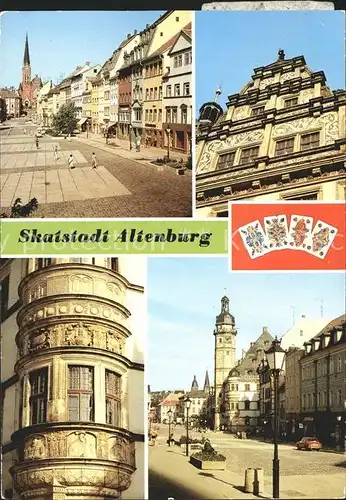 AK / Ansichtskarte Altenburg Thueringen Rathaus Marktplatz Kat. Altenburg