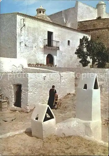 AK / Ansichtskarte Santa Eulalia del Rio Yendo misa  Kat. Ibiza Islas Baleares