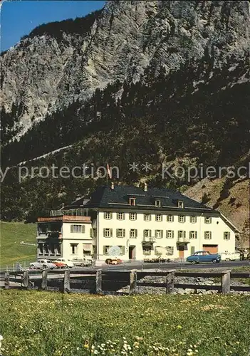 AK / Ansichtskarte Zernez GR Nationalpark Hotel II Fuorn Kat. Zernez