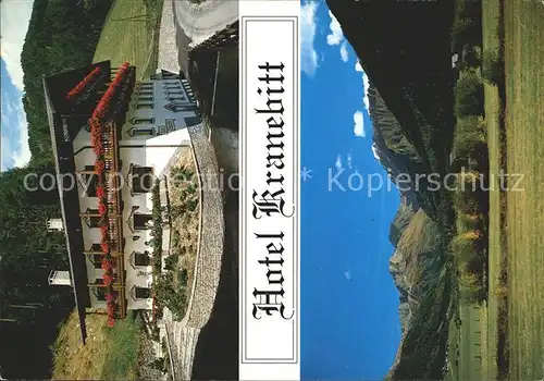 AK / Ansichtskarte Pfitsch Hotel Kranebitt  Kat. Val di Vizze Bozen Suedtirol