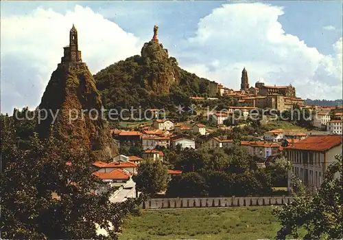 AK / Ansichtskarte Le Puy en Velay Rocher Saint Michel Kat. Le Puy en Velay