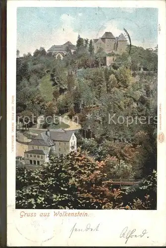 AK / Ansichtskarte Wolkenstein Erzgebirge Schloss  Kat. Wolkenstein