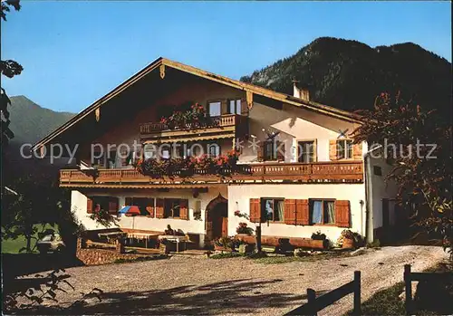 AK / Ansichtskarte Ramsau Berchtesgaden Kaltbachlehen Urlaub auf dem Bauernhof Kat. Ramsau b.Berchtesgaden