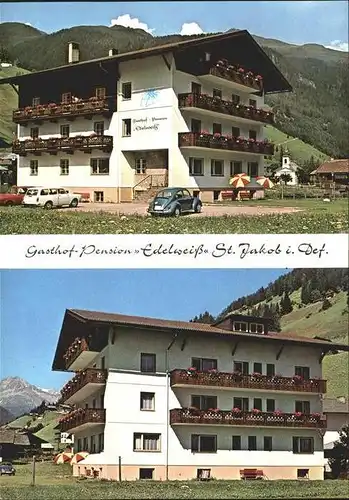 AK / Ansichtskarte St Jakob Defereggen Gasthof Pension Edelweiss Kat. St. Jakob in Defereggen