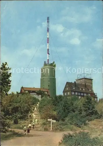 AK / Ansichtskarte Inselsberg Schmalkalden mit Funkturm Kat. Schmalkalden