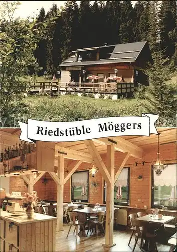 AK / Ansichtskarte Moeggers Riedstueble Gasthaus Kat. Moeggers