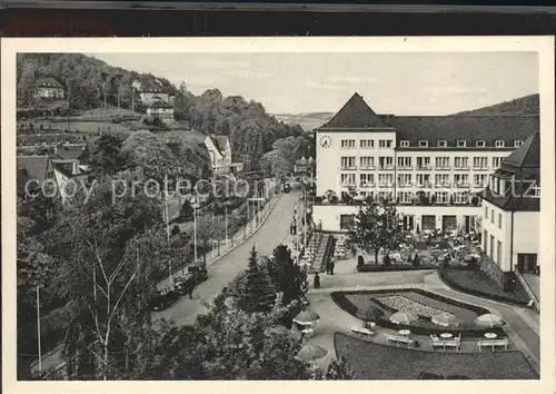 AK / Ansichtskarte Oberschlema Erzgebirge Kurhotel Radiumbad Kat. Bad Schlema
