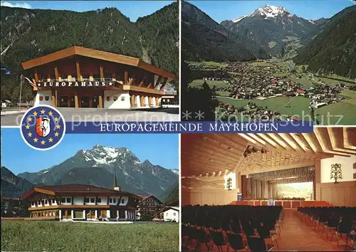 AK / Ansichtskarte Mayrhofen Zillertal Europahaus Kat. Mayrhofen