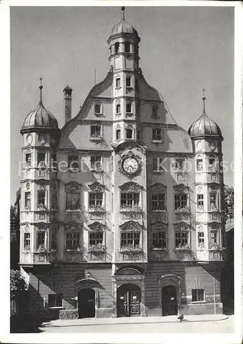 AK / Ansichtskarte Memmingen Rathaus aus Bildkalender Sonnige Heimat Kat. Memmingen