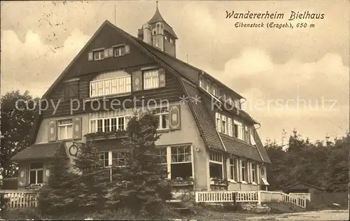 AK / Ansichtskarte Eibenstock Wandererheim Bielhaus Kat. Eibenstock