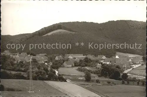 AK / Ansichtskarte Holenberg Ortsansicht Weserbergland Kat. Holenberg