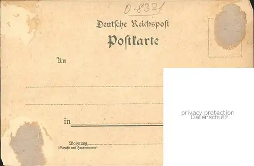AK / Ansichtskarte Polenztal Restauration im Mondschein Reichspost Litho Kat. Hohnstein
