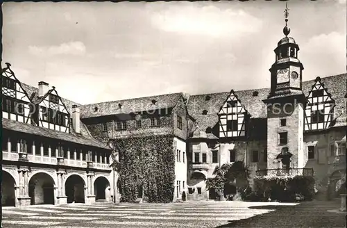 AK / Ansichtskarte Weilburg Schlosshof Kat. Weilburg Lahn