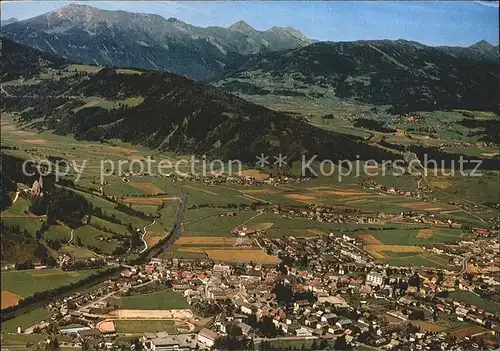 AK / Ansichtskarte Tamsweg Lungau gegen Scharreck Gurpitschek und Speiereck Alpen Fliegeraufnahme Kat. Tamsweg