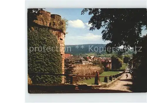 AK / Ansichtskarte Buedingen Hessen Stadtmauer Kat. Buedingen