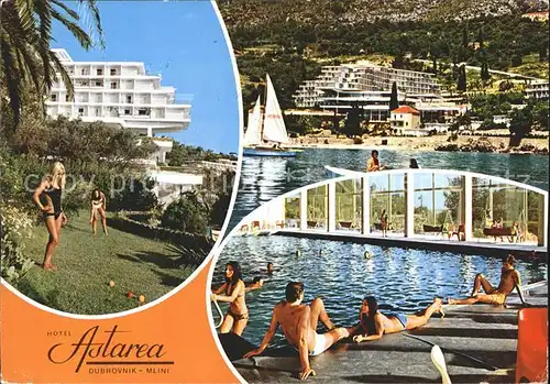 AK / Ansichtskarte Mlini Hotel Astarea Strand Hallenbad Kat. Dubrovnik Ragusa
