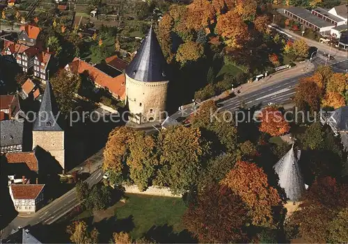 AK / Ansichtskarte Goslar Breites Tor 1000jaehrige Fachwerkstadt Fliegeraufnahme Kat. Goslar