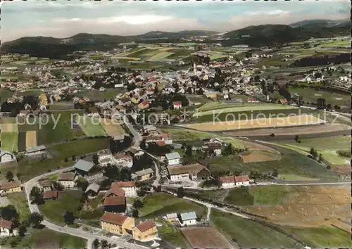 AK / Ansichtskarte Viechtach Bayerischer Wald Fliegeraufnahme Kat. Viechtach