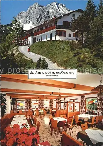 AK / Ansichtskarte St Anton Kranzberg Mittenwals Kat. Garmisch Partenkirchen