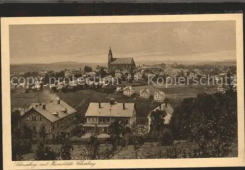 AK / Ansichtskarte Schneeberg Erzgebirge Heimstaette Gleesberg Kirche Kat. Schneeberg