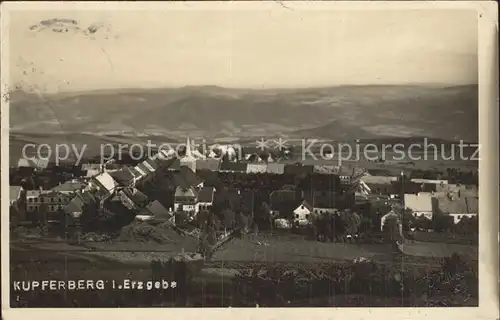 AK / Ansichtskarte Kupferberg Medenec Panorama Erzgebirge Kat. Tschechische Republik