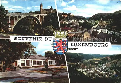AK / Ansichtskarte Luxembourg Luxemburg Fliegeraufnahme Viadukt Kat. Luxembourg