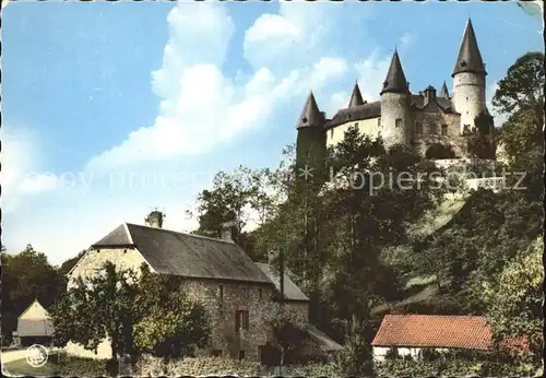 AK / Ansichtskarte Gendron Chateau feodal de Veves construit par Pepin de Herstal /  /