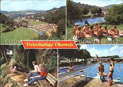 AK / Ansichtskarte Oberweis Eifel Freizeitanlage Schwimmbad Camping Kat. Oberweis