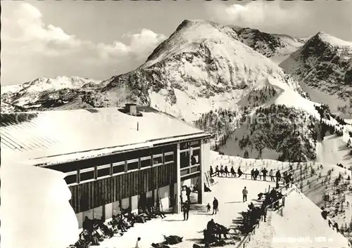 AK / Ansichtskarte Jenner Berchtesgaden Jennerbergbahn mit Jennerhaus Kat. Berchtesgaden