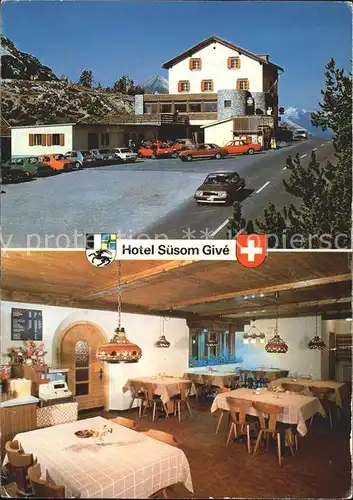 AK / Ansichtskarte Ofenpass Berghotel Suesom Give Kat. Zernez