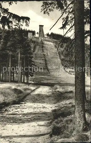 AK / Ansichtskarte Braunlage Grosse Wurmbergschanze Skispringen Kat. Braunlage Harz