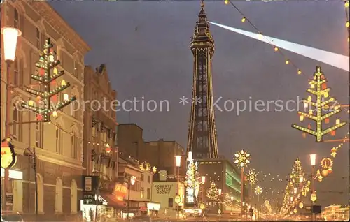 AK / Ansichtskarte Blackpool Weihnachtsbeleuchtung Kat. Blackpool
