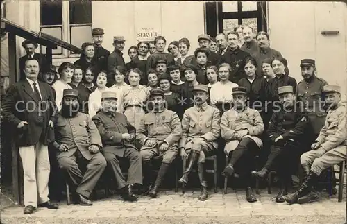 AK / Ansichtskarte Militaria Generaele Stab Deutschland offiziers gruppenfoto  / Militaria /