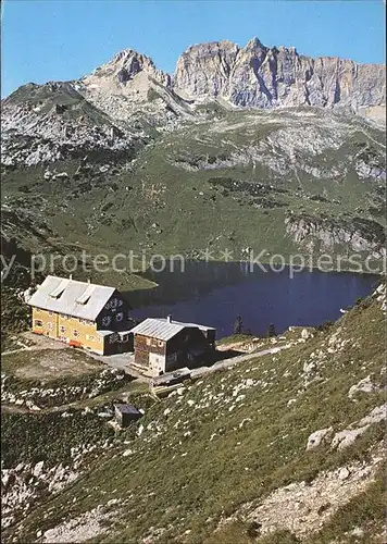 AK / Ansichtskarte Freiburgerhuette Formarinsee Roter Wand  Kat. Dalaas