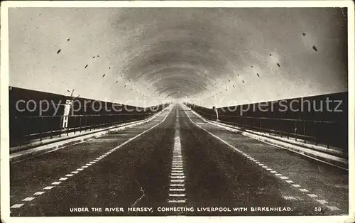AK / Ansichtskarte Liverpool Tunnel under the River Mersey Kat. Liverpool