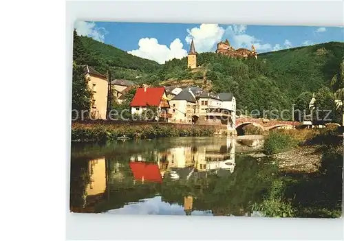 AK / Ansichtskarte Vianden Chateau Hockelstour et Pont de L`Our