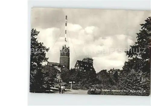 AK / Ansichtskarte Grosser Inselsberg Mit Funkturm Kat. Brotterode