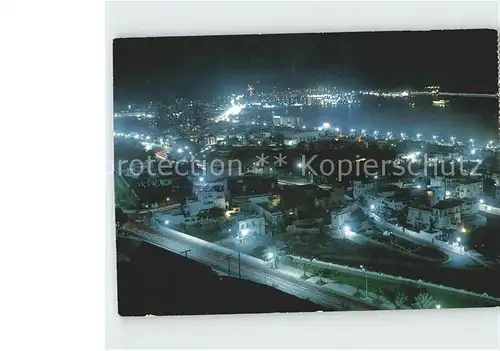 AK / Ansichtskarte Las Palmas Gran Canaria Fliegeraufnahme bei Nacht Kat. Las Palmas Gran Canaria