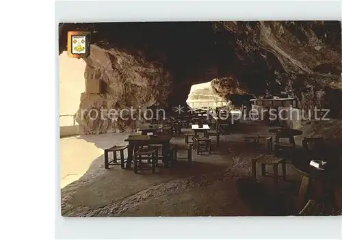 AK / Ansichtskarte Menorca Restaurant Bar unter Felsen Kat. Spanien