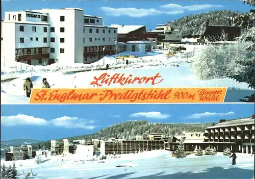 AK / Ansichtskarte St Englmar Hotel Predigtstuhl Wintersportplatz Luftkurort Bayerischer Wald Kat. Sankt Englmar