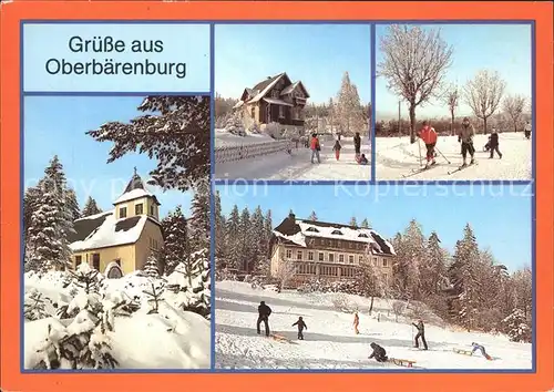 AK / Ansichtskarte Oberbaerenburg Teilansicht Waldkapelle CafÃ¨ Neues Leben /  /