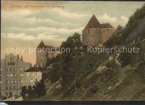 AK / Ansichtskarte Bautzen Alte Stadtmauer am Eselsberg Kat. Bautzen