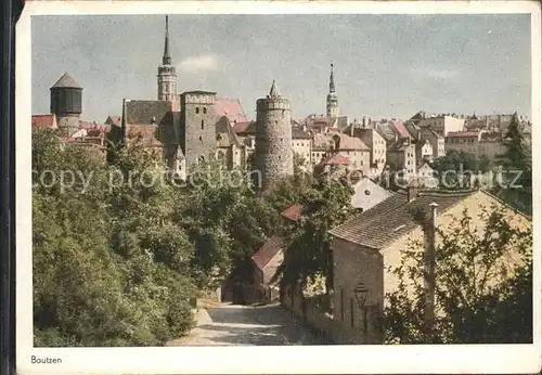 AK / Ansichtskarte Bautzen Altstadt Alte Wasserkunst Turm Kirche Kat. Bautzen