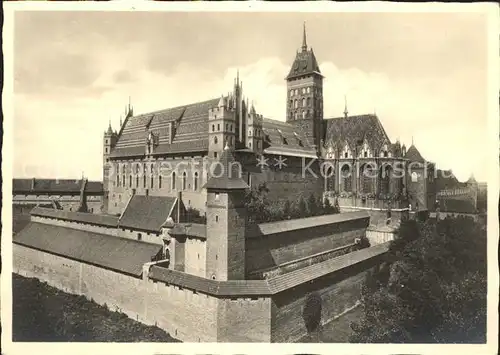 AK / Ansichtskarte Marienburg Westpreussen Hochschloss Kat. Malbork Polen