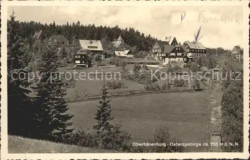 AK / Ansichtskarte Oberbaerenburg Pension Fernblick /  /