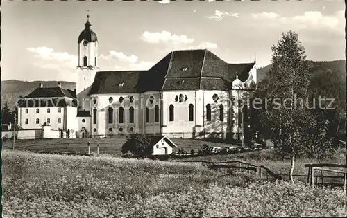 AK / Ansichtskarte Wies Steingaden Wallfahrtskirche Wies Kat. Steingaden