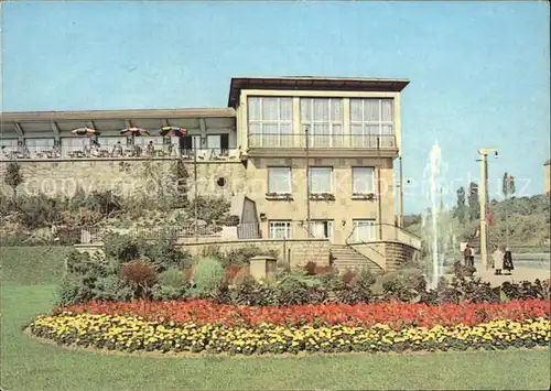 AK / Ansichtskarte Nordhausen Thueringen HO Gaststaette Stadtterrasse Kat. Nordhausen Harz