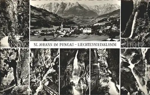 AK / Ansichtskarte Pongau Pinzgau St Johann Liechtensteinklamm /  /Pinzgau-Pongau